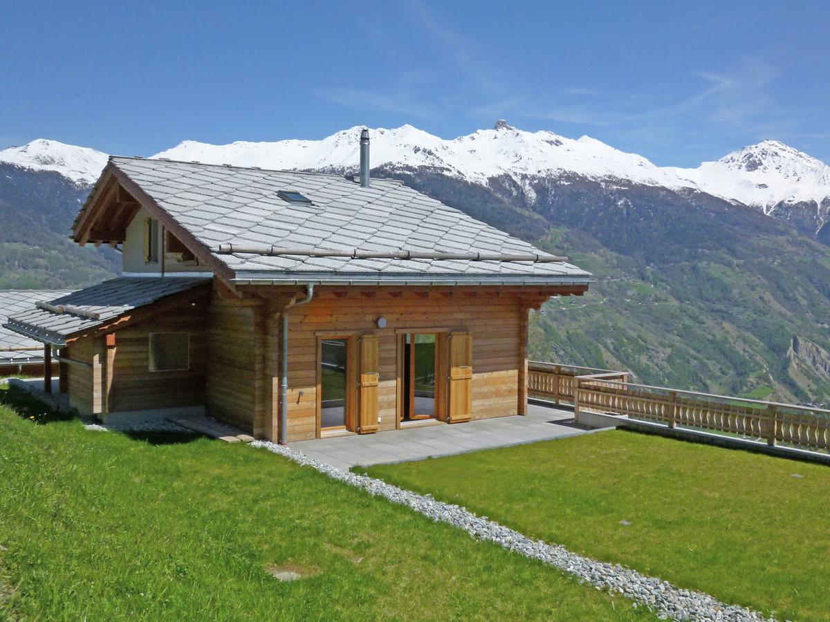 Mountain-View Chalet In Heremence With Terrace Exteriér fotografie